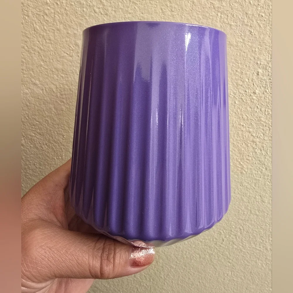 NWT Starbucks Lavender Vacuum Insulated Stainless Steel Latte Mug / Tumbler